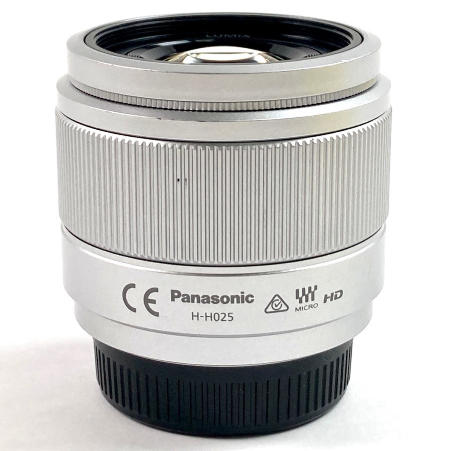 パナソニック Panasonic LUMIX G 25mm F1.7 ASPH. H-H025-S シルバー