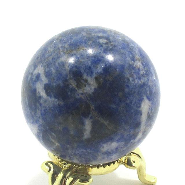 ☆高級☆ラピスラズリ 丸玉 スフィア（木製台座付き）天然石