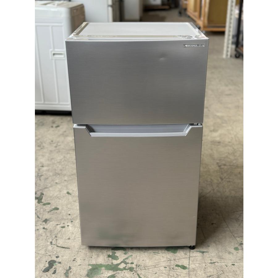 2ドア冷蔵庫 ヤマダセレクト YRZ－C09H1(87L・右開き)