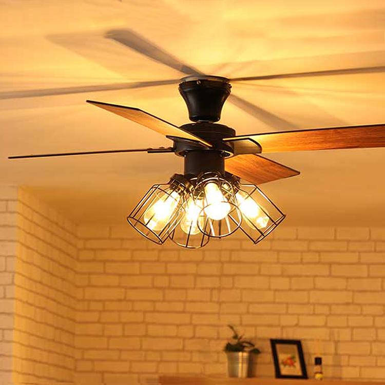 シーリングファンライト led 対応 フィラメント シーリングライト