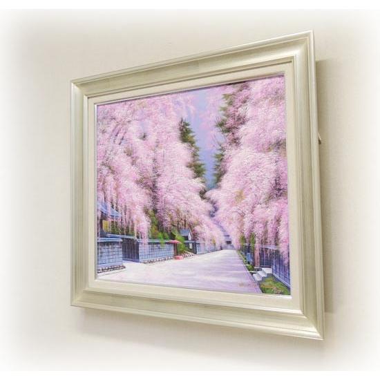 油絵 絵画【大桜】 油絵 絵画【大桜】