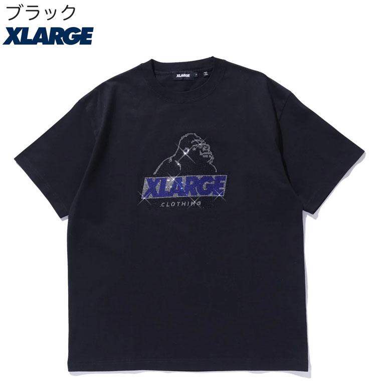 XLARGE（エクストラ ラージ） ラインストーン Tシャツ RHINE STONE