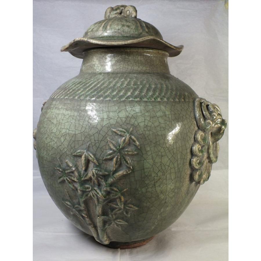 ♥値下げ！中国 白釉 花瓶 発掘品 カケあり 桐箱付き 出土品 骨董