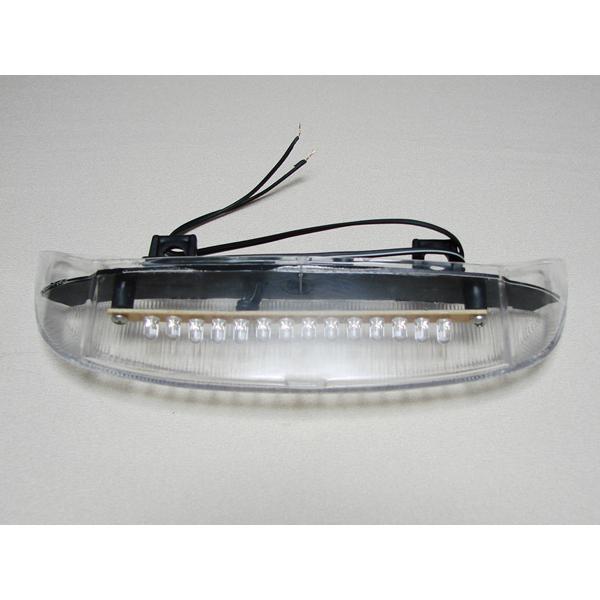 SuperDio ZX AF28 LEDリアスポイラー用クリア/ブルーLEDテールランプ