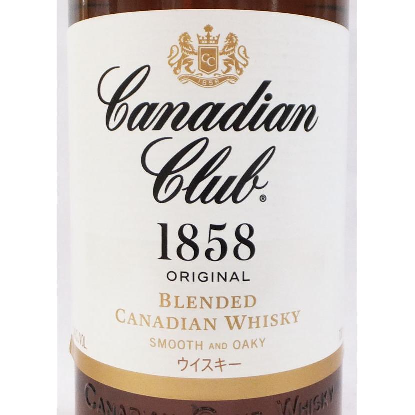 カナディアンクラブ 1858 700ml ウイスキー（箱なし） : 上方市場