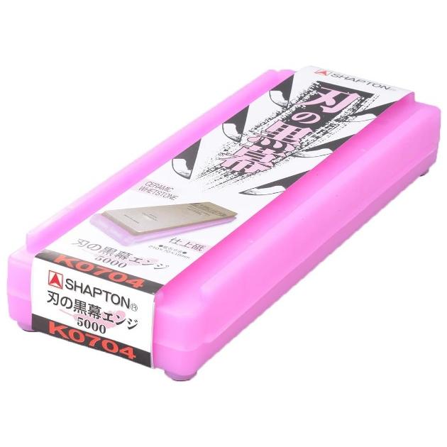 プロ仕様 シャプトン SHAPTN 刃の黒幕 セラミック砥石 K0704 エンジ