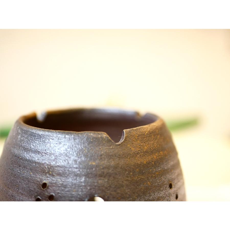 茶香炉/津軽金山焼 金山焼 陶器 香炉 お茶 コーヒー 香り 癒し 雑器 日