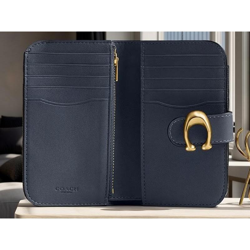 初売り コーチ COACH 高級スムースレザータビー二つ折り財布 初売り