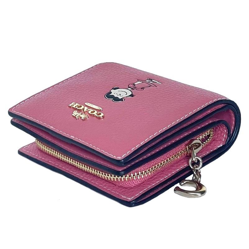 COACH（コーチ） X ピーナッツ コラボ 2025新作 ルーシー プリント 二