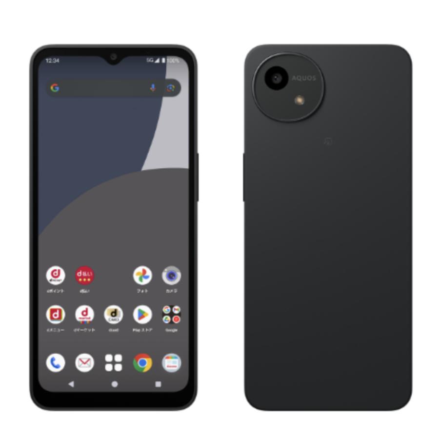 AQUOS wish 新品 AQUOS wish4 SH-52E ブラック docomoモデル SIMフリー