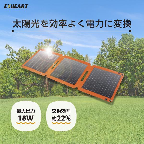 ポータブルマルチ電源【マットブラック】＋DC対応 21W折り畳み式