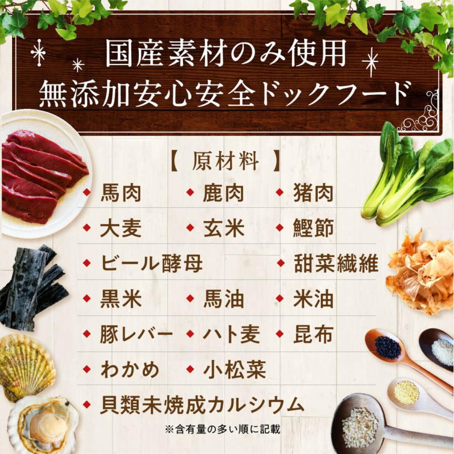 健康いぬ生活 ドックフード 無添加 国産 馬肉自然づくりプレミアム