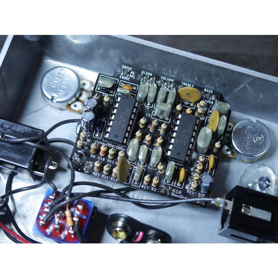 KGR Harmony BASS DRIVE ベース用歪み＆プリアンプ エフェクター自作