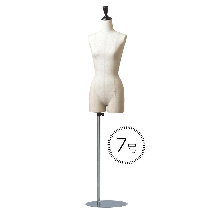洋裁用ボディ 裁断ライン 婦人 芯地マネキン 腕なし股ありトルソー 丸