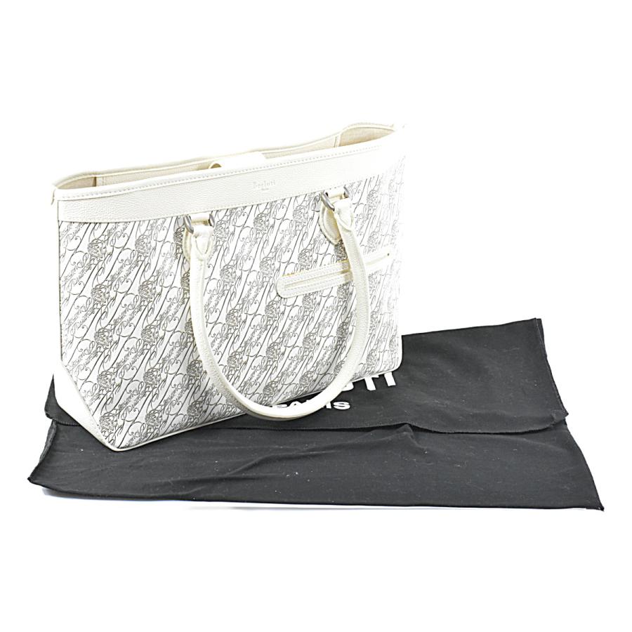 ベルルッティ ネームタグ ホワイト トートバック トゥジュール