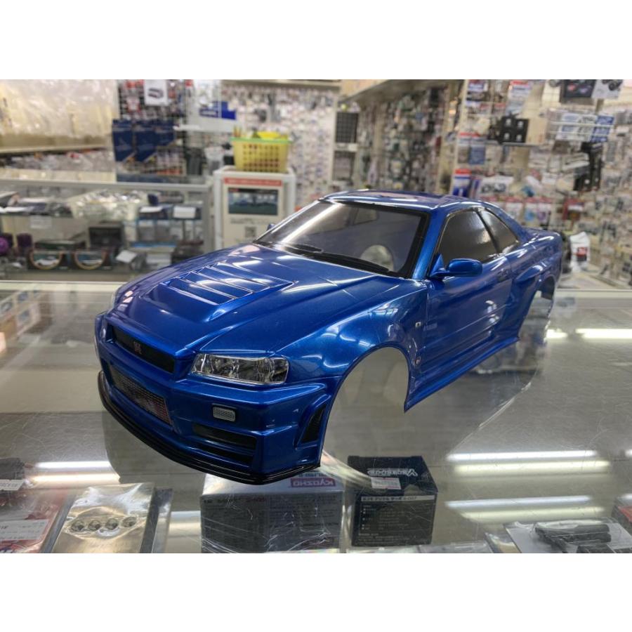 当店オリジナル塗装済みボディ タミヤ 1/10 NISMO R34 GT-R Z-tune