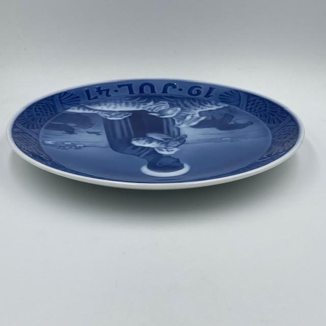 1957年 「羊と羊飼い」 イヤープレート ロイヤルコペンハーゲン 北欧