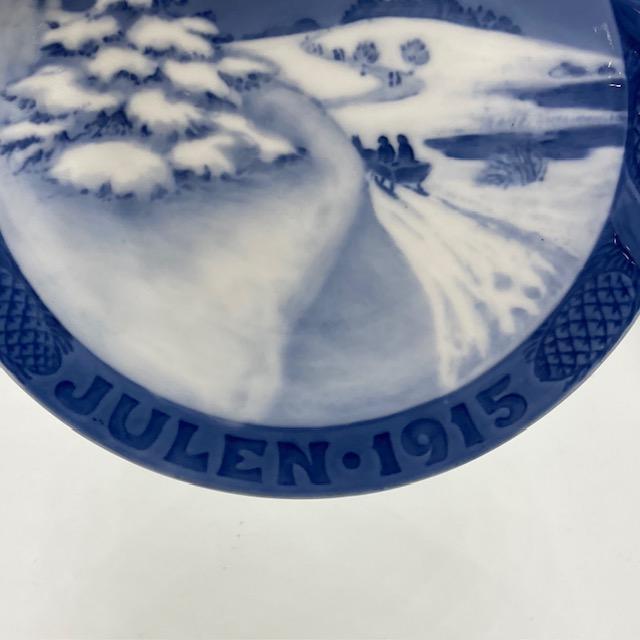 ROYAL COPENHAGEN（ロイヤルコペンハーゲン） イヤープレート 1915年