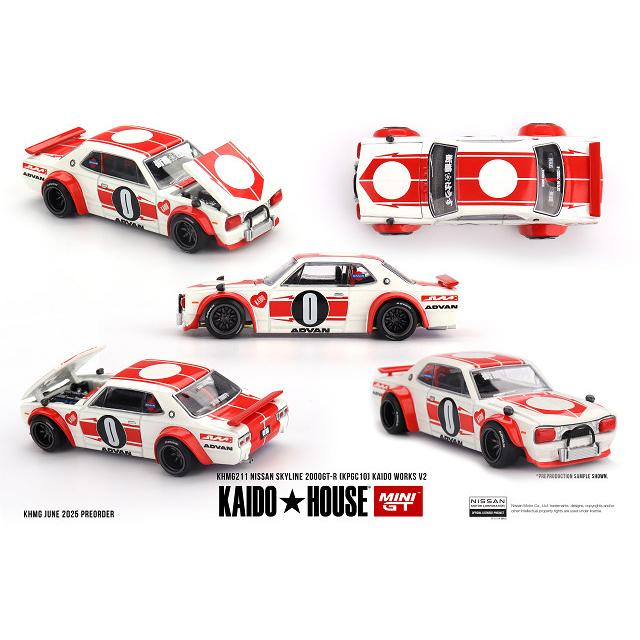 KAIDO HOUSE x TSM ミニGT 1/64 日産 スカイライン 2000GT-R (KPGC10