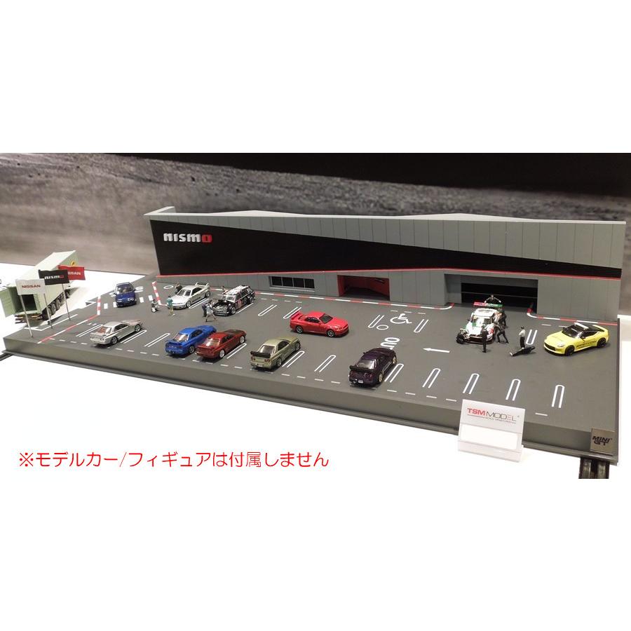 TSM ミニGT 1/64 ジオラマ 日産モータースポーツ＆カスタイマイズ