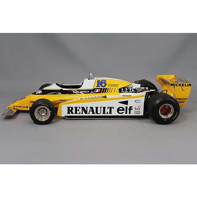 EXOTO 1/18 ルノー RE20 ターボ F1 1980 フランスGP #16 R.アルヌー