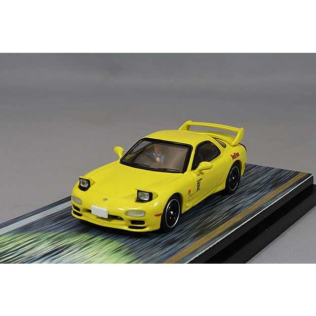 ホビージャパン 1/64 マツダ RX-7（FD3S） RED SUNS / 頭文字D VS 中里