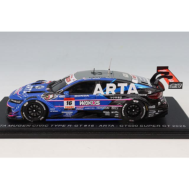 スパーク 1/43 ARTA 無限 シビック タイプR-GT #16 2025 スーパーGT