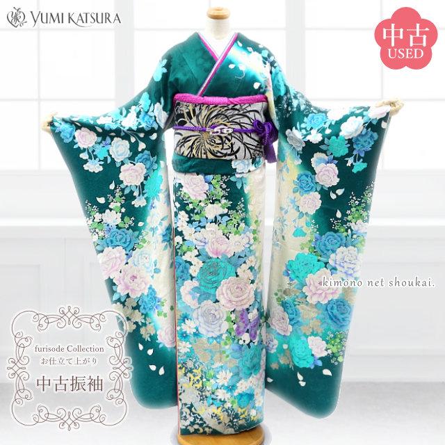 YUMI KATSURA（ユミカツラ） 【中古】 振袖 正絹 中古 ランクS 桂由美