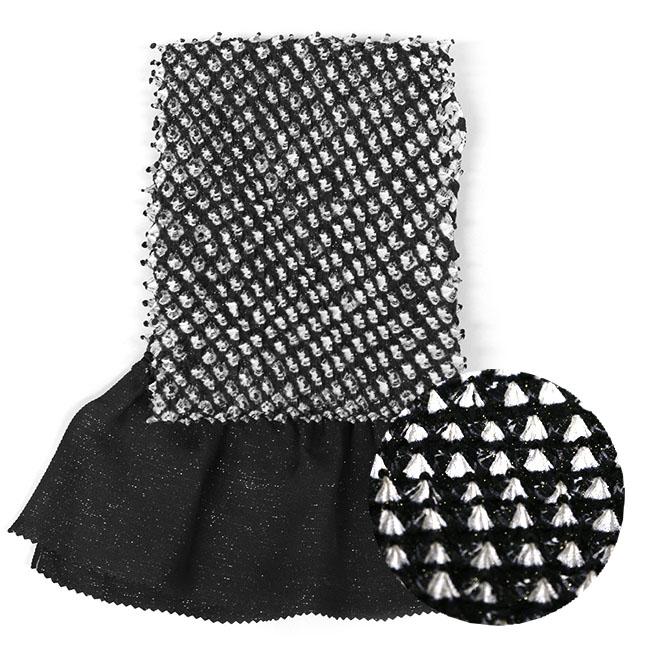 kimono cafe（キモノカフェ） 振袖用帯揚げ ラメ唄絞り帯揚げ