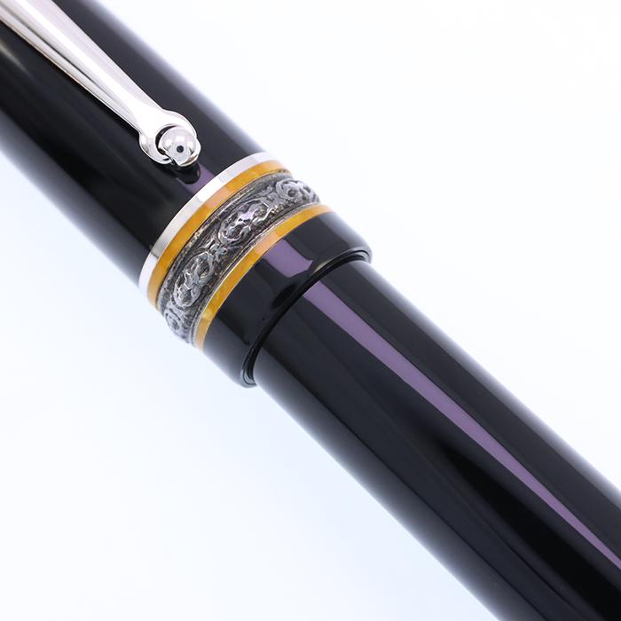 デルタ 万年筆 ドルチェビータ ミディアム ソワレ 18K/M 中古-良上品