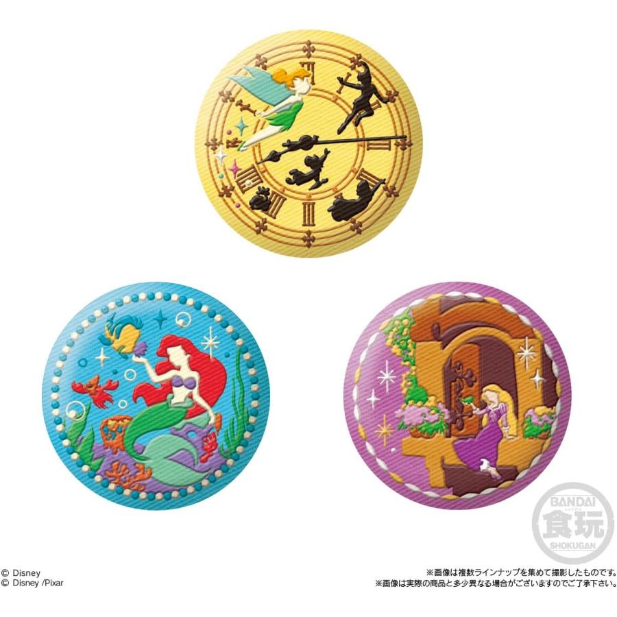 BANDAI（バンダイ） Disney Characters 刺繍缶バッジビスケット2 (バラ