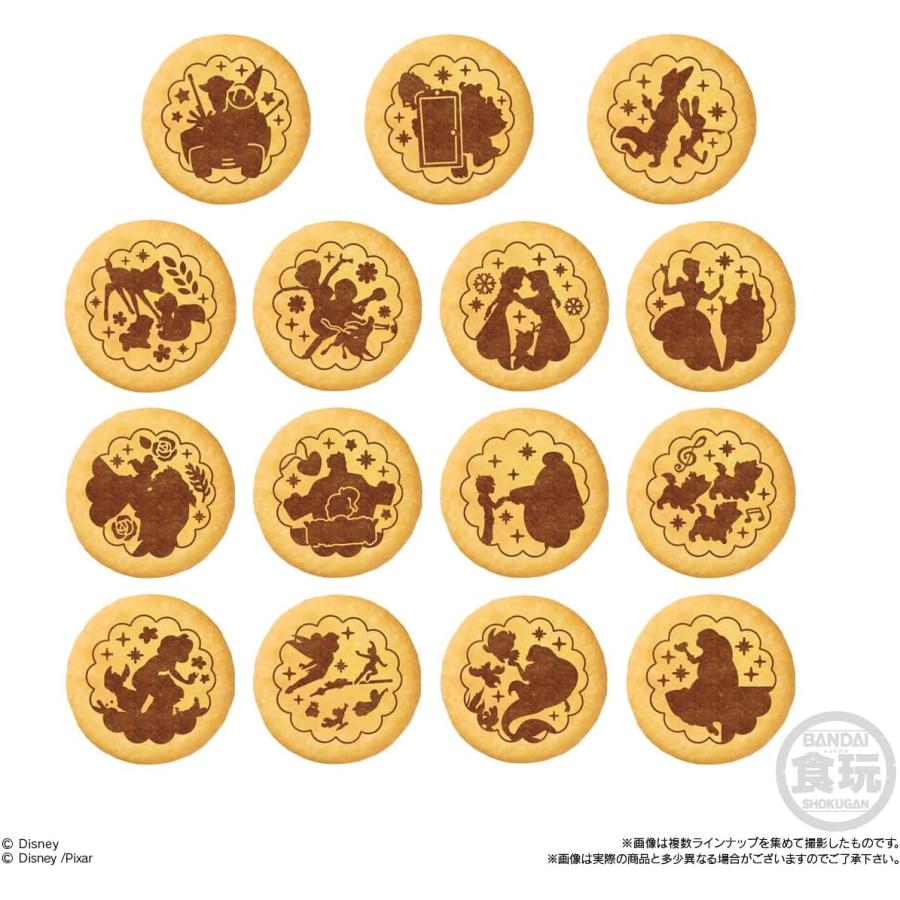 BANDAI（バンダイ） Disney Characters 刺繍缶バッジビスケット2 (バラ