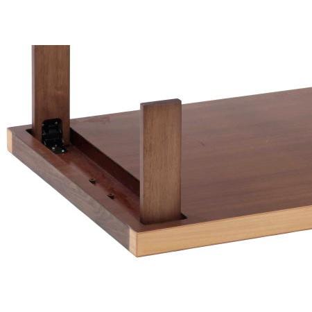 座卓 テーブル 座敷机 ローテーブル ベックII 幅120cm 折りたたみ 収納