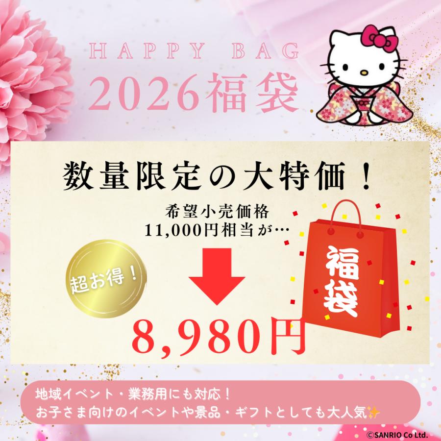 ハローキティ 福袋 2026 Hello Kitty Happy Bag サンリオ キャラクター