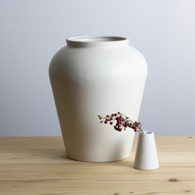 かもしか花卉店 大きな花瓶(花瓶 おしゃれ 大きい 陶器 壺 フラワー