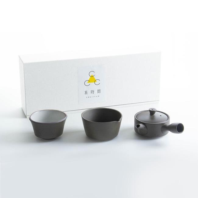 茶時間 直 100セット(茶器 セット おしゃれ 急須 湯呑み 湯冷まし 器