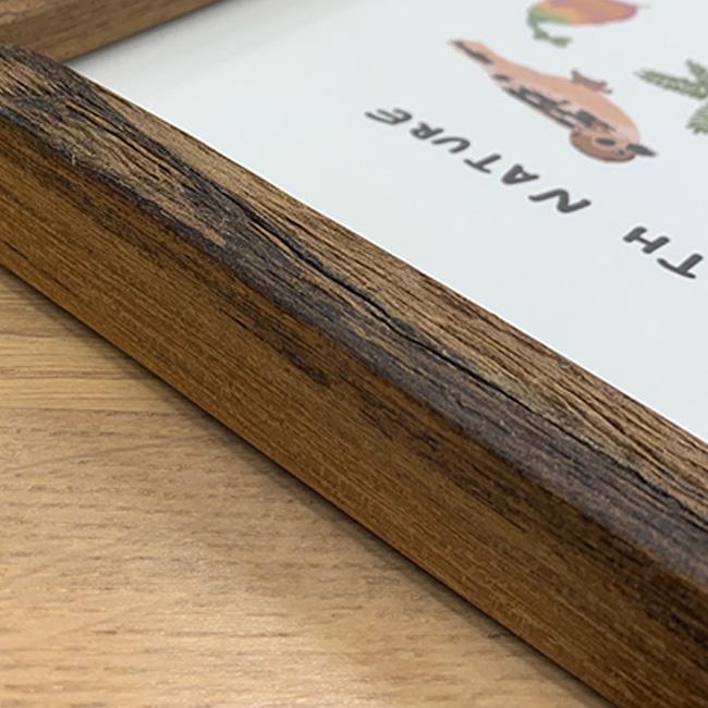 チーク古材フレーム A2サイズ 42×59.4cm(ポスターフレーム A2 木製