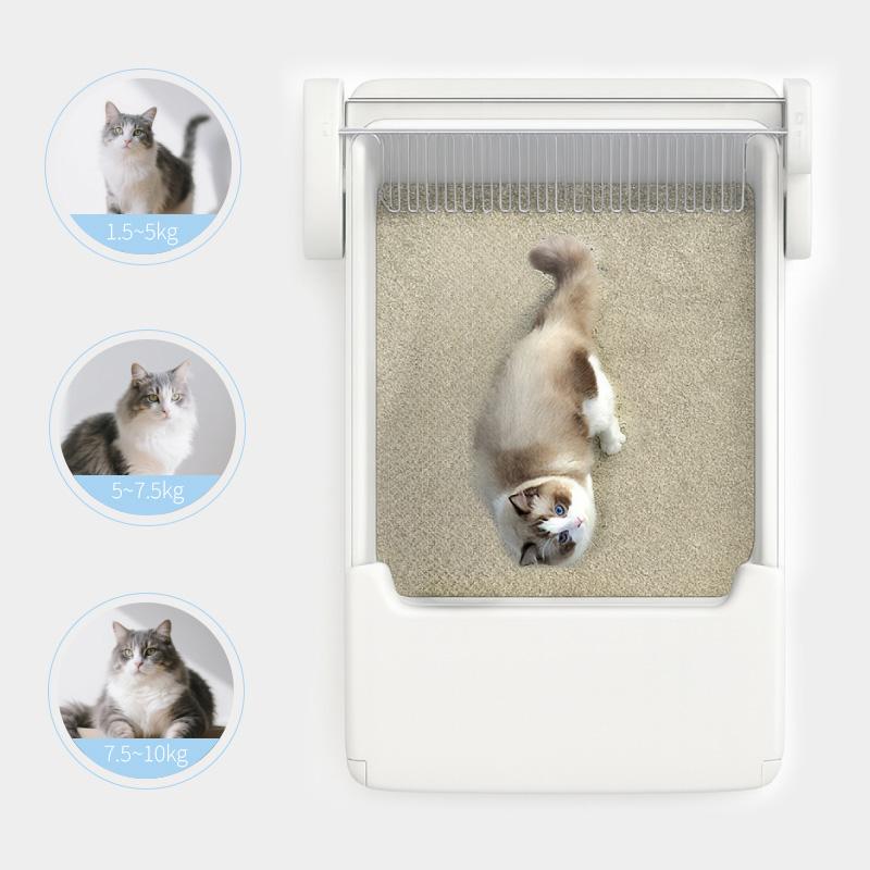 新登場】UBPET C30 自動猫トイレ 開放式 アプリ連動 最新型 次世代 全