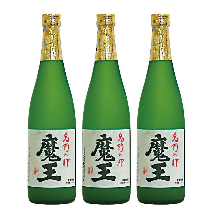 魔王 萬膳 プレミアム焼酎3本セット プレミアムな贈り物セット 本格芋