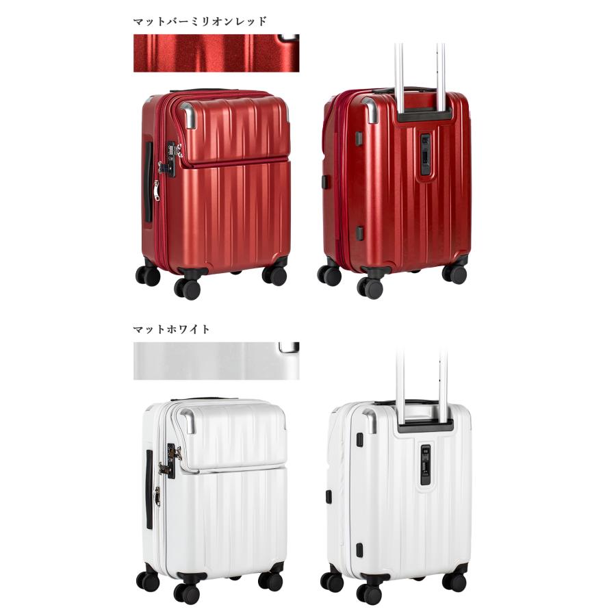 DELSEY フロントオープン特大キャリーケース レッド DELSEY 特大