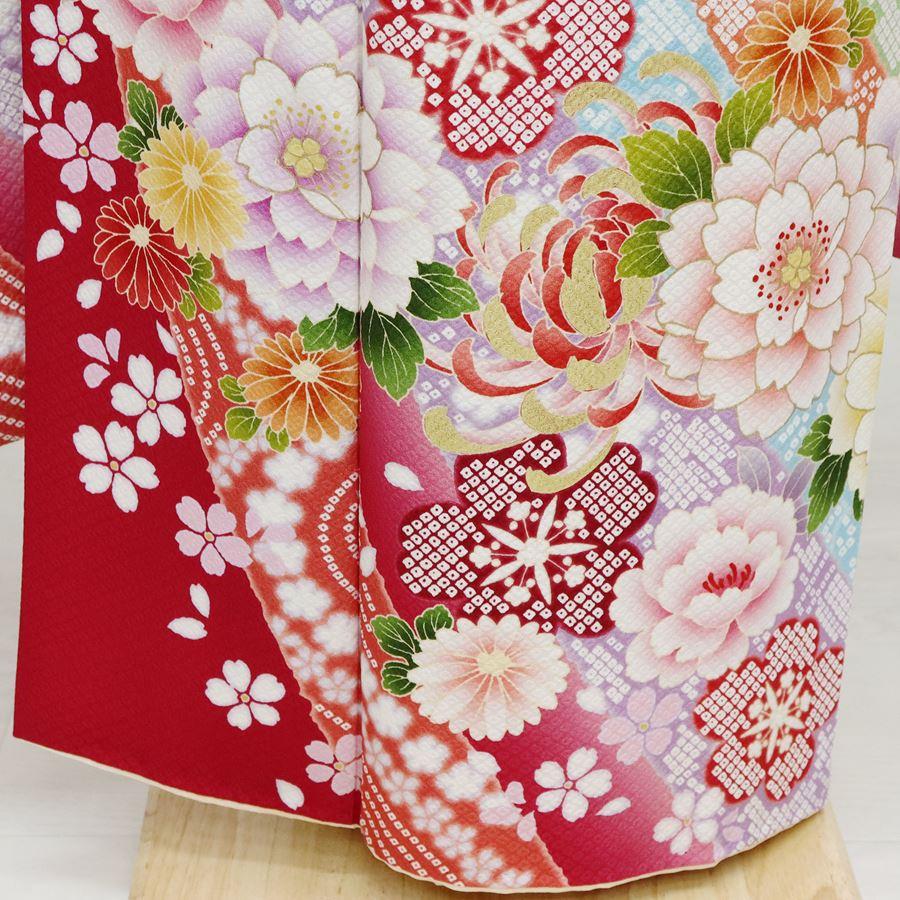 振袖 中古 フルセット 販売 正絹 リサイクル 仕立て上がり 着物 ピンク