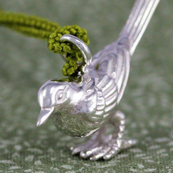 根付（銀製）鶺鴒・せきれい・セキレイ : 京都工芸舎 Yahoo!店 - 通販