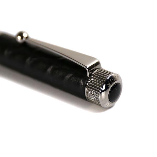 ボールペン 伊東屋 ロメオ Ito-ya Romeo No.3 レザー クロコ型押し