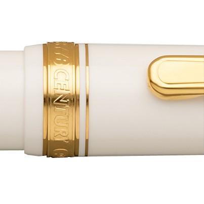 プラチナ万年筆 万年筆 #3776 センチュリー シュノンソーホワイト PNB