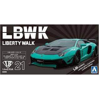 アオシマ 1/24 リバティーウォーク No.21 LBワークス ランボルギーニ
