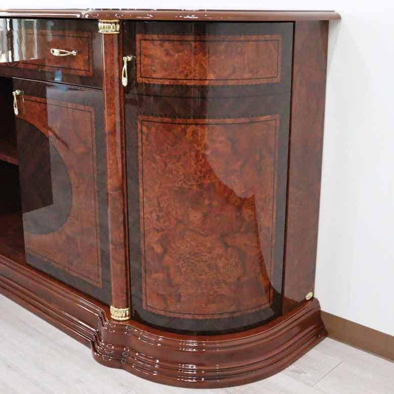 サルタレッリ フローレンス 4ドア サイドボード ローキャビネット