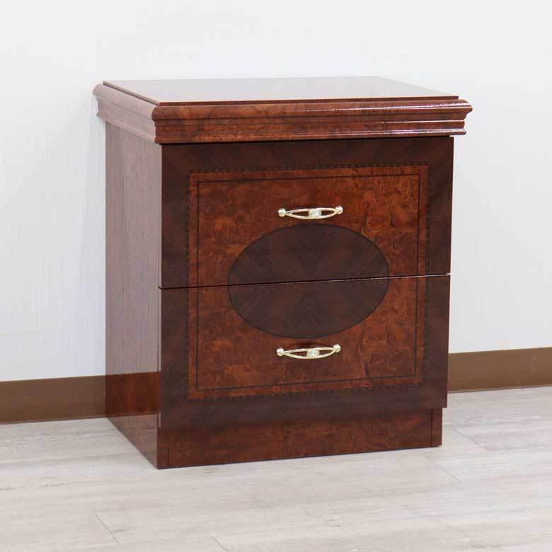 サルタレッリ フローレンス 2段 ナイトテーブル チェスト ベッドサイド