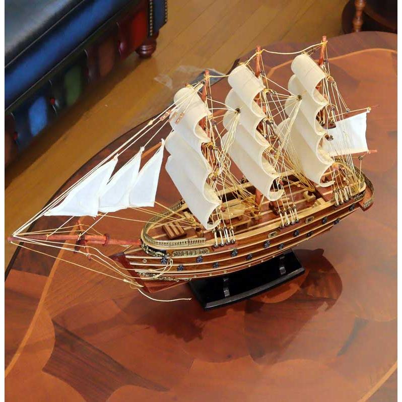 帆船 ナポレオン フランス 軍船 モデルシップ NAPOLEON : インテリア