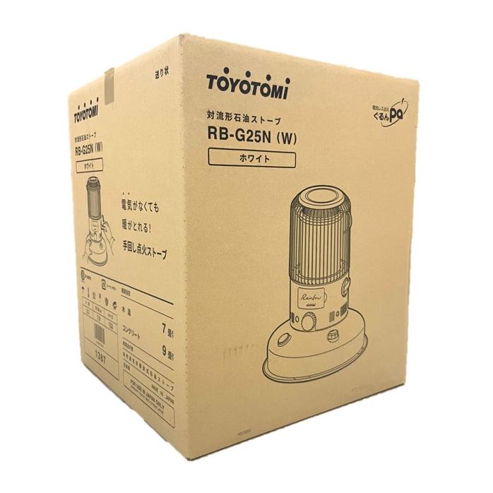 TOYOTOMI（トヨトミ） RB-G25N-W 白 対流型石油ストーブ ぐるんPa 電池