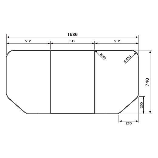 Panasonic（パナソニック） お風呂のふた （松下電工 ナショナル